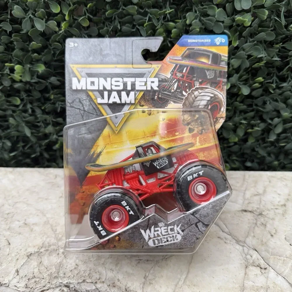 Monster Jam Tech Deck Wreck Deck - Spin Master 2026 Monsterized Truck